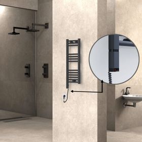 Haiti 300x800 Düz Antrasit Texture Sol 200 Watt Havlupan