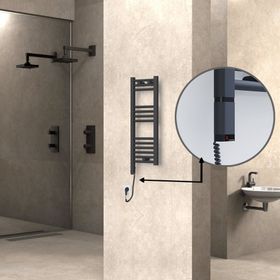 Haiti 300x800 Düz Antrasit Texture Sol 200 Watt Havlupan