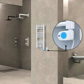 Haiti Düz Beyaz Musa 200 Watt 300x700 cm Termostatlı Elektrikli Havlupan