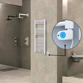 Haiti Düz Beyaz Musa 300 Watt 400x1000 cm Termostatlı Elektrikli Havlupan