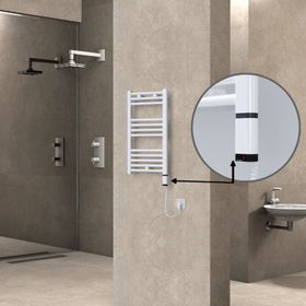 Haiti Düz Beyaz Sağ 200 Watt 400x700 cm Termostatlı Elektrikli Havlupan