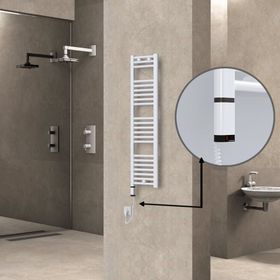 Haiti Düz Beyaz Sol 300 Watt 300x1200 cm Termostatlı Elektrikli Havlupan