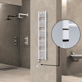 Haiti Düz Beyaz Sol 300 Watt 300x1500 cm Termostatlı Elektrikli Havlupan