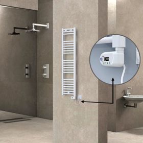 Haiti Düz Beyaz Thesis 300 Watt 300x1200 cm Termostatlı Elektrikli Havlupan