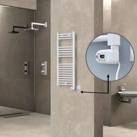 Haiti Düz Beyaz Thesis 300 Watt 400x1000 cm Termostatlı Elektrikli Havlupan