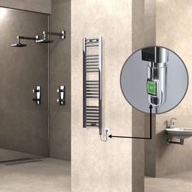 Haiti Düz Krom 200 Watt 300x1200 cm Termostatlı Elektrikli Havlupan