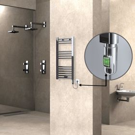 Haiti Düz Krom 200 Watt 400x800 cm Termostatlı Elektrikli Havlupan