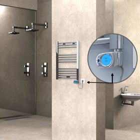 Haiti Düz Krom Musa 200 Watt 500x700 cm Termostatlı Elektrikli Havlupan