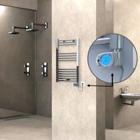 Haiti Düz Krom Musa 200 Watt 500x800 cm Termostatlı Elektrikli Havlupan