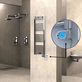 Haiti Düz Krom Musa 300 Watt 400x1200 cm Termostatlı Elektrikli Havlupan