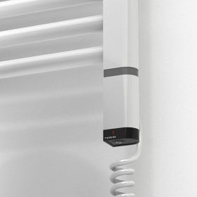 Haiti Düz Krom Sağ 200 Watt 300x700 cm Termostatlı Elektrikli Havlupan
