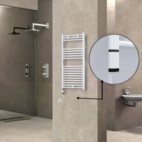 Haiti Elektrikli 300 Watt 500x1000 cm Düz Beyaz Oned On Off Termostatlı Sol Havlupan