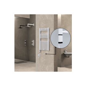 Haiti Elektrikli 300 Watt 500x1000 cm Düz Beyaz Oned On Off Termostatlı Sol Havlupan
