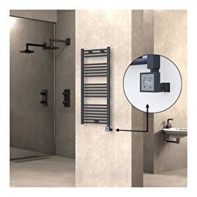 Haiti Elektrikli 300 Watt 500x1100 cm Düz Antrasit KTX3 Termostatlı Havlupan