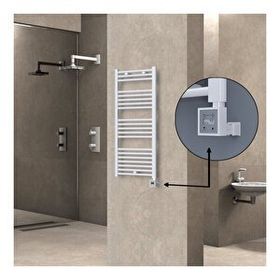 Haiti Elektrikli 300 Watt 500x1100 cm Düz Beyaz KTX3 Termostatlı Havlupan