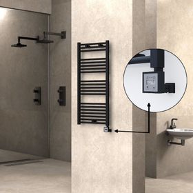 Haiti Elektrikli 300 Watt 500x1100 cm Düz Mat Siyah KTX3 Termostatlı Havlupan