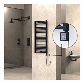Haiti Elektrikli 300 Watt 500x1100 cm Düz Mat Siyah KTX3 Termostatlı Havlupan