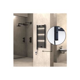 Haiti Elektrikli 300 Watt 500x1100 cm Düz Mat Siyah Oned On Off Termostatlı Sol Havlupan