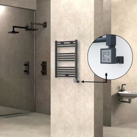 Haiti Elektrikli 300 Watt 500x700 cm Düz Antrasit KTX3 Termostatlı Havlupan