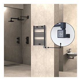 Haiti Elektrikli 300 Watt 500x700 cm Düz Antrasit KTX3 Termostatlı Havlupan