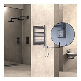 Haiti Elektrikli 300 Watt 500x700 cm Düz Antrasit KTX3 Termostatlı Havlupan