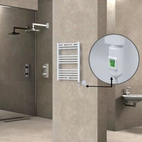 Haiti Elektrikli 300 Watt 500x700 cm Düz Beyaz On Off Düğmeli Havlupan