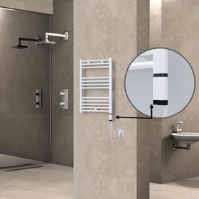 Haiti Elektrikli 300 Watt 500x700 cm Düz Beyaz Oned On Off Termostatlı Sağ Havlupan