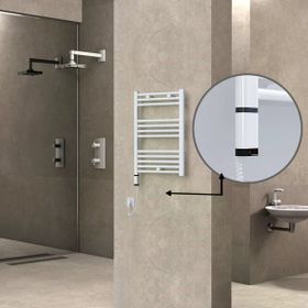 Haiti Elektrikli 300 Watt 500x700 cm Düz Beyaz Oned On Off Termostatlı Sol Havlupan