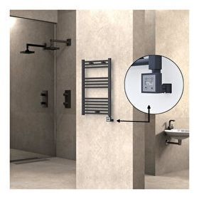 Haiti Elektrikli 300 Watt 500x800 cm Düz Antrasit KTX3 Termostatlı Havlupan