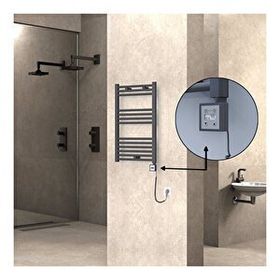 Haiti Elektrikli 300 Watt 500x800 cm Düz Antrasit KTX3 Termostatlı Havlupan