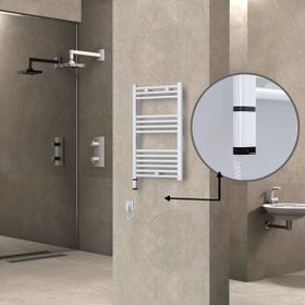 Haiti Elektrikli 300 Watt 500x800 cm Düz Beyaz Oned On Off Termostatlı Sol Havlupan
