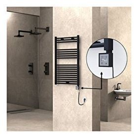 Haiti Elektrikli 300 Watt 600x1000 cm Düz Mat Siyah KTX3 Termostatlı Havlupan
