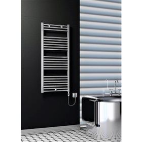 Haiti Elektrikli 300 Watt 600x1200 cm Düz Krom On Off Düğmeli Havlupan