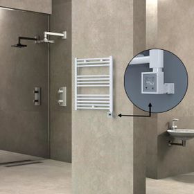 Haiti Elektrikli 300 Watt 600x700 cm Düz Beyaz KTX3 Termostatlı Havlupan