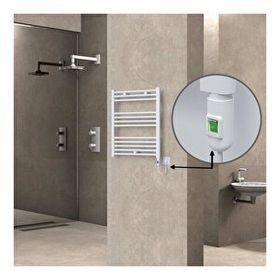 Haiti Elektrikli 300 Watt 600x700 cm Düz Beyaz On Off Düğmeli Havlupan