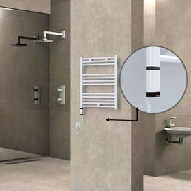 Haiti Elektrikli 300 Watt 600x700 cm Düz Beyaz Oned On Off Termostatlı Sol Havlupan