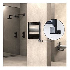 Haiti Elektrikli 300 Watt 600x700 cm Düz Mat Siyah KTX3 Termostatlı Havlupan