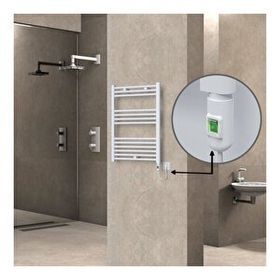 Haiti Elektrikli 300 Watt 600x800 cm Düz Beyaz On Off Düğmeli Havlupan