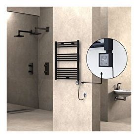 Haiti Elektrikli 300 Watt 600x800 cm Düz Mat Siyah KTX3 Termostatlı Havlupan