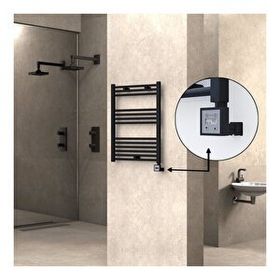 Haiti Elektrikli 300 Watt 600x800 cm Düz Mat Siyah KTX3 Termostatlı Havlupan