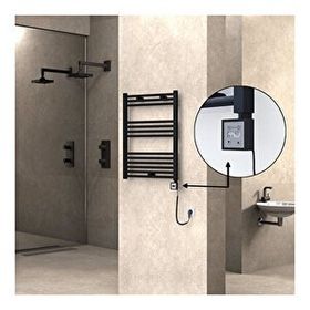 Haiti Elektrikli 300 Watt 600x800 cm Düz Mat Siyah KTX3 Termostatlı Havlupan