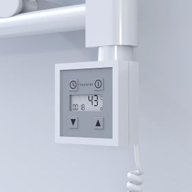 Haiti Elektrikli 300x1800 Düz Beyaz Parlak KTX3 Havlupan