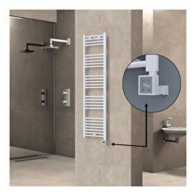 Haiti Elektrikli 600 Watt 400x1500 cm Düz Beyaz KTX3 Termostatlı Havlupan