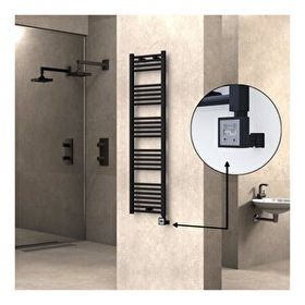 Haiti Elektrikli 600 Watt 400x1500 cm Düz Mat Siyah KTX3 Termostatlı Havlupan