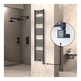 Haiti Elektrikli 600 Watt 400x1800 cm Düz Antrasit KTX3 Termostatlı Havlupan