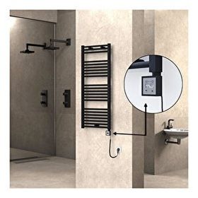 Haiti Elektrikli 600 Watt 500x1200 cm Düz Mat Siyah KTX3 Termostatlı Havlupan