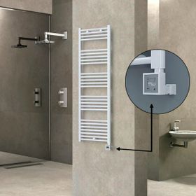 Haiti Elektrikli 600 Watt 500x1500 cm Düz Beyaz KTX3 Termostatlı Havlupan