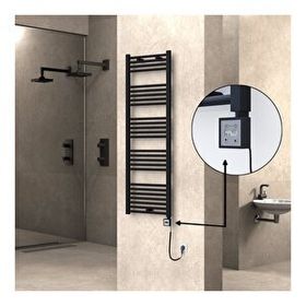 Haiti Elektrikli 600 Watt 500x1500 cm Düz Mat Siyah KTX3 Termostatlı Havlupan