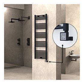 Haiti Elektrikli 600 Watt 500x1500 cm Düz Mat Siyah KTX3 Termostatlı Havlupan