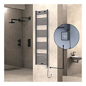 Haiti Elektrikli 600 Watt 500x1800 cm Düz Antrasit KTX3 Termostatlı Havlupan